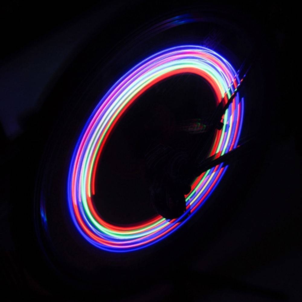 Decorative Bicycle Wheel LED Flash Lights with Batteries Inside